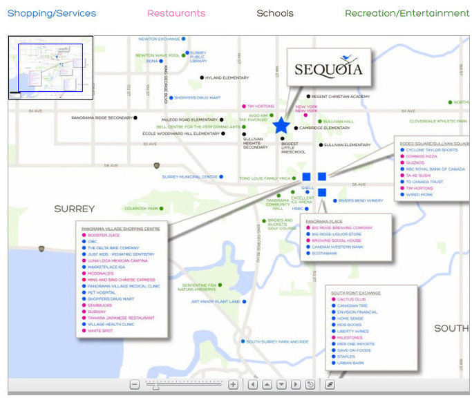 Sequoia location map 1