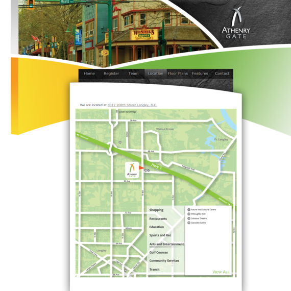 Athenry Gate location map 2