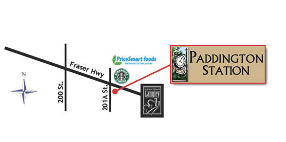 Paddington Station location map 1