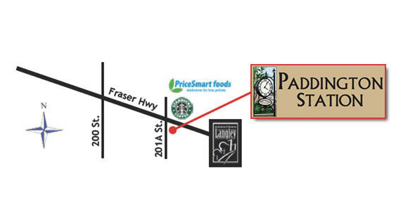 Paddington Station location map 1