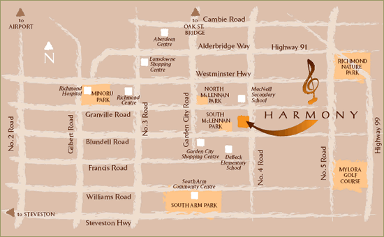 Harmony location map 1