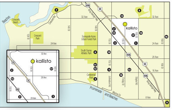 Kallisto location map 1