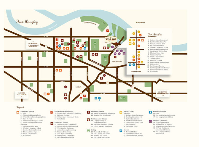 The Village At Bedford Landing location map 1
