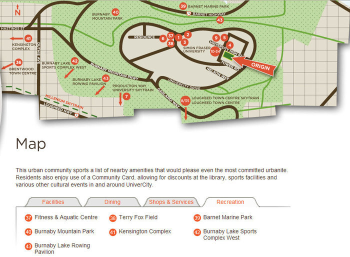 Origin location map 1