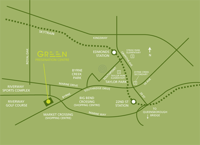 Green location map 1