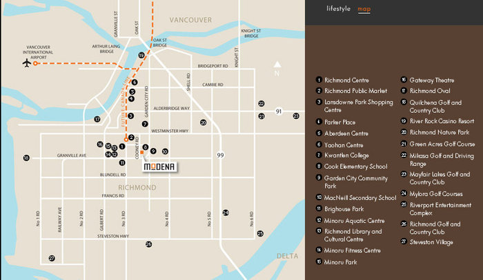 Modena location map 1