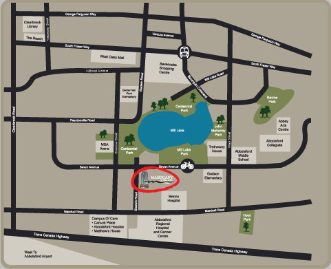 Mahogany At Mill Lake location map 1