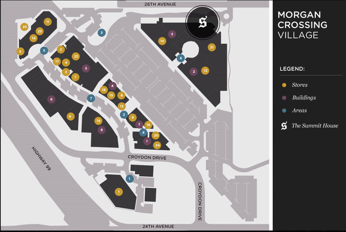 The Summit House at morgan Crossing location map 1