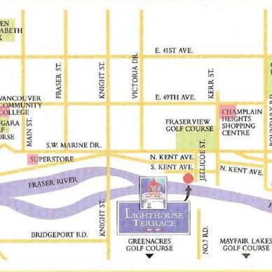 Lighthouse Terrace location map 1