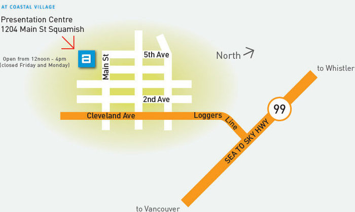 Aqua At Coastal Village location map 1