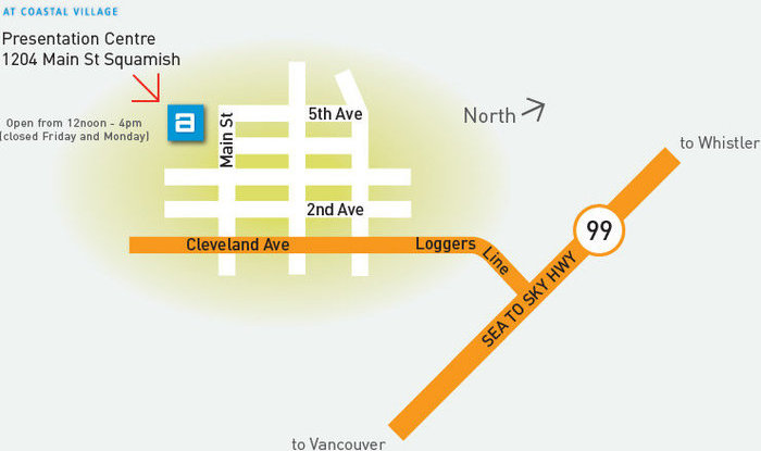 Aqua At Coastal Village location map 1