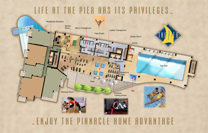 Atrium At The Pier location map 2