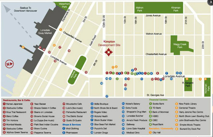 The Kimpton location map 1