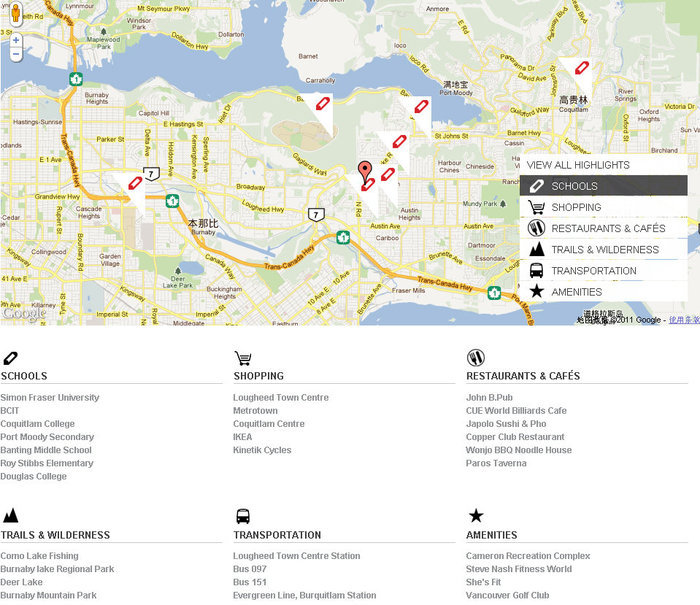 Foster East location map 1