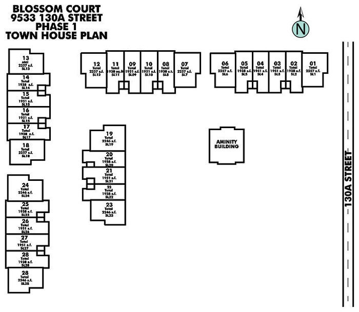 Blossom Court location map 4