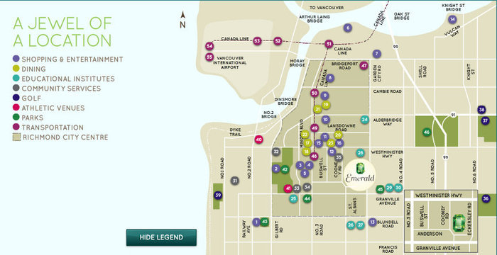 Prestige location map 1