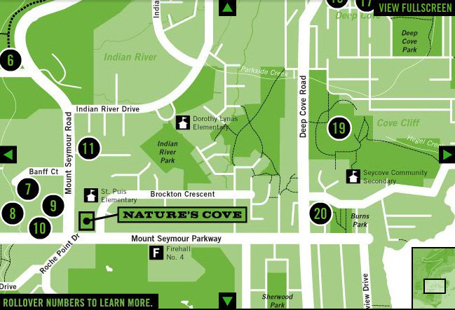 Nature's Cove location map 1