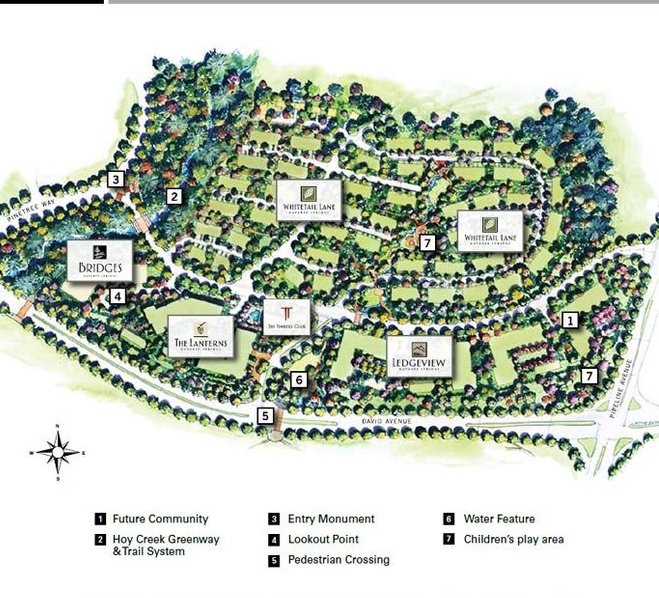 Whitetail Lane location map 1