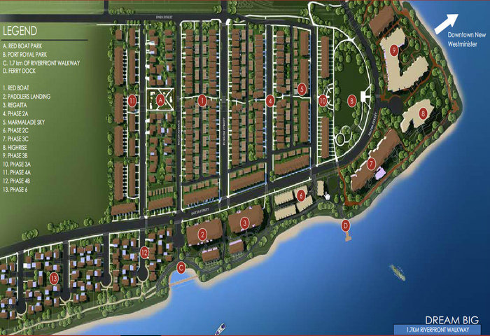 Flow At Port Royal location map 2