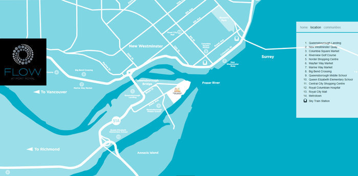 Duo At Port Royal location map 1