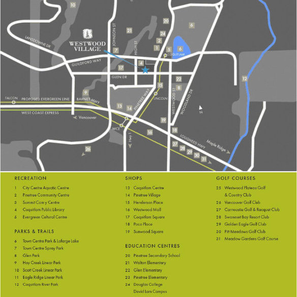 Edgemont location map 1