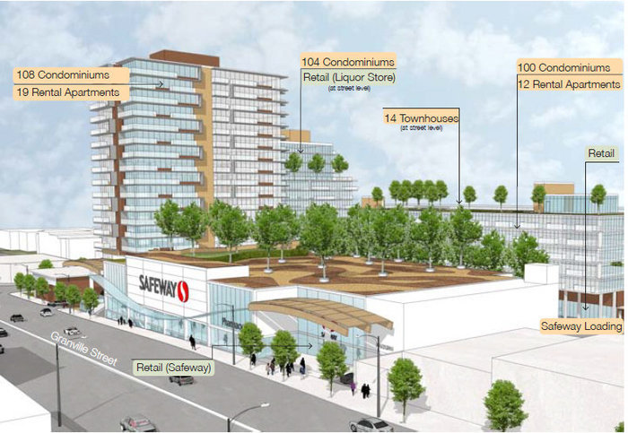 GRANVILLE at 70th - Cornish Estates location map 2