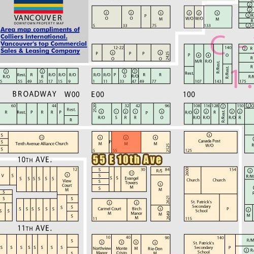 Abbey Lane location map 1