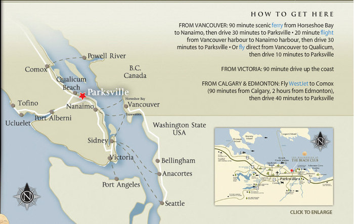 The Beach Club location map 1
