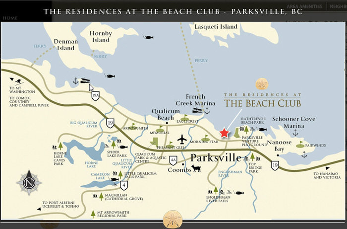 The Beach Club location map 2