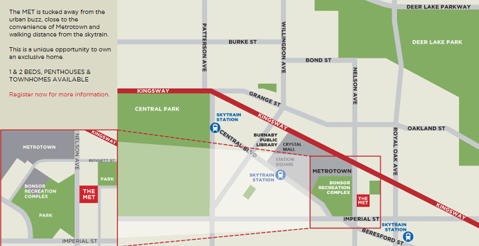 The Met location map 1