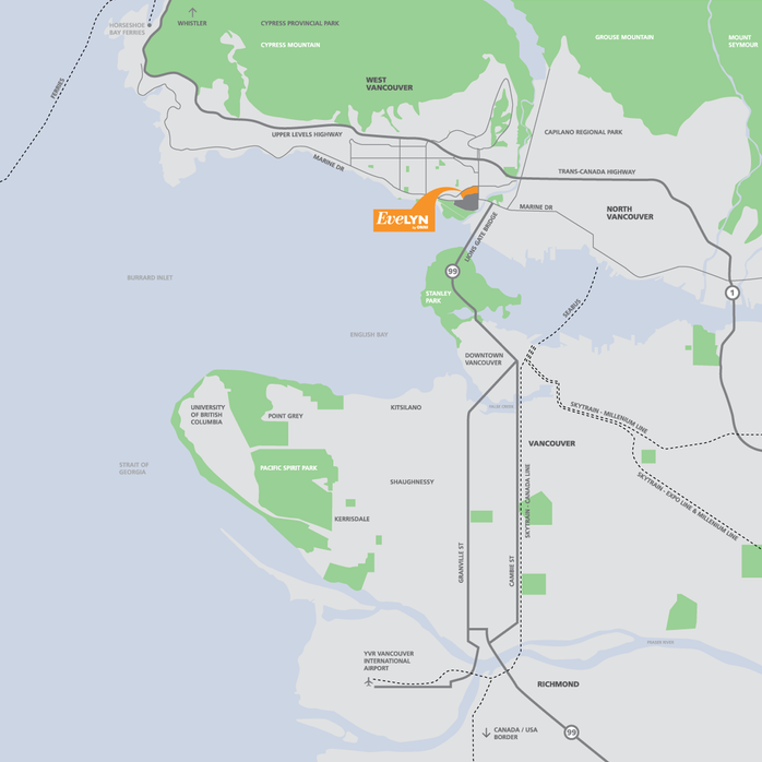 At Forest's-Edge One Evelyn location map 2