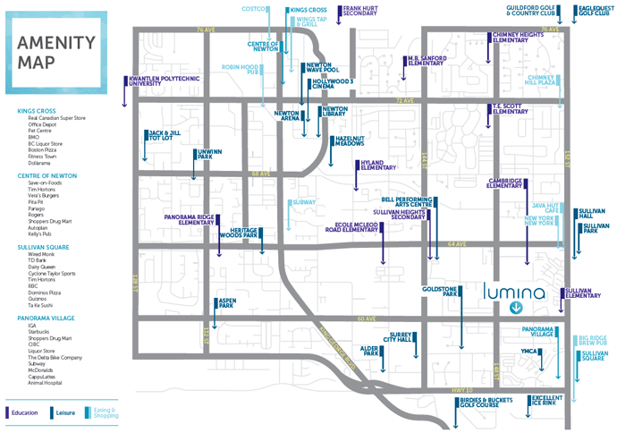 Lumina location map 1