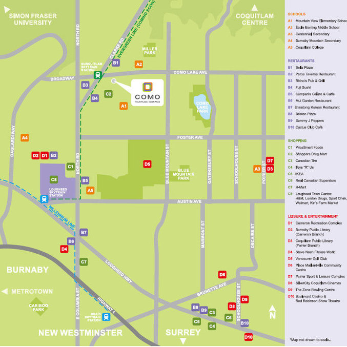 Como location map 1