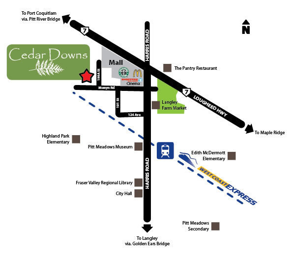 Cedar Downs location map 1