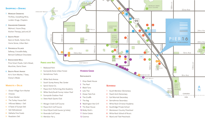 Pier 16 location map 1