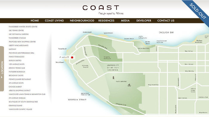 Coast location map 1