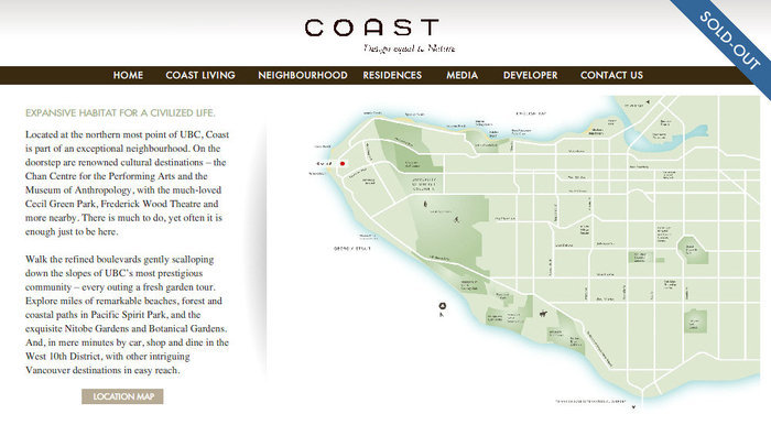 Coast location map 2