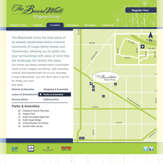 The Boardwalk location map 4