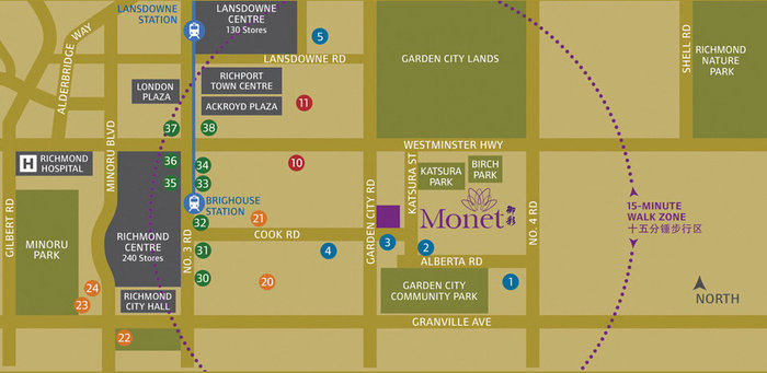 Monet location map 1
