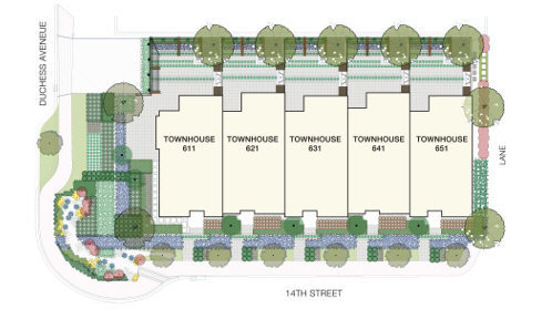 Quintet Townhomes location map 1