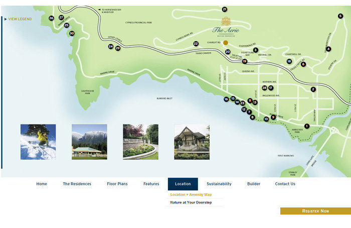 Aerie location map 1