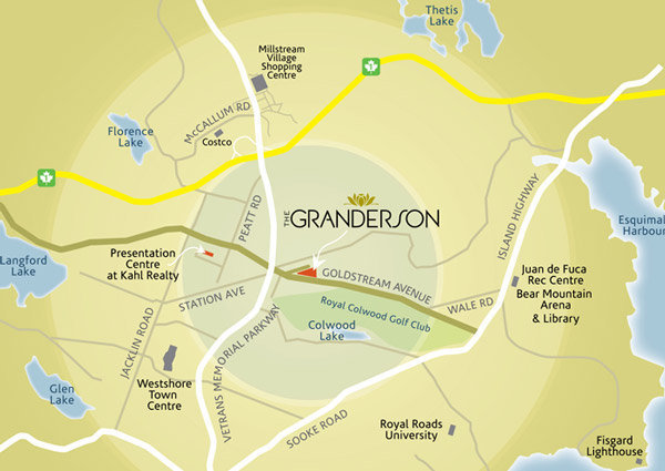 The Granderson location map 2