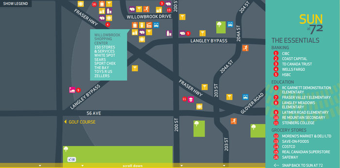 Sun At 72 location map 4
