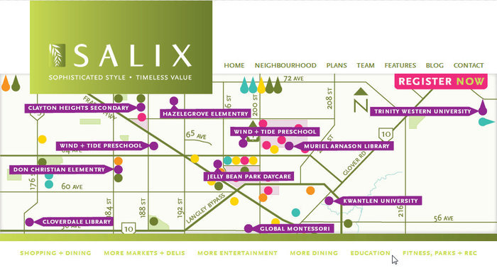 Salix location map 2