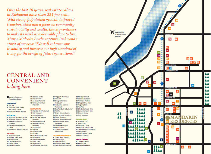 Mandarin Residences location map 1