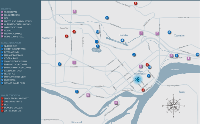 Viceroy location map 1