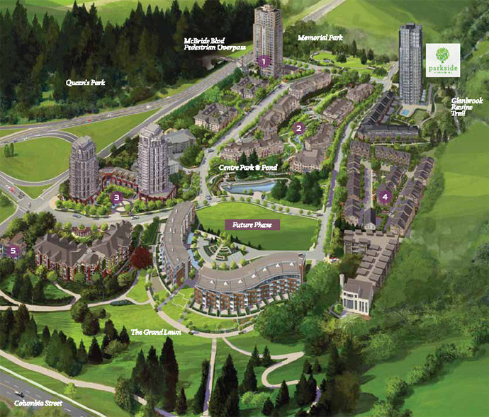 Parkside location map 1