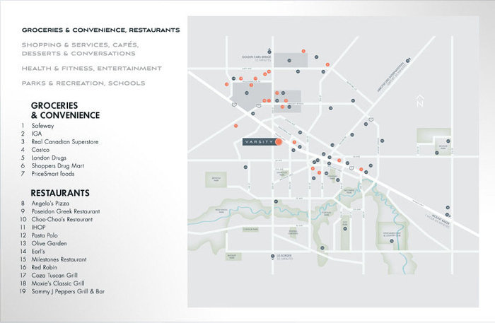 Varsity location map 1