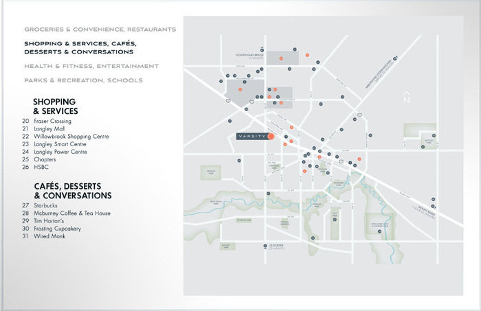 Varsity location map 4