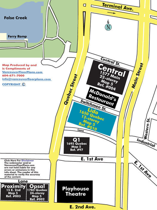 Lido location map 1